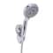Bath Bliss Gray 5 Function Luxury Dual Shower Head